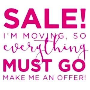 SALE EVERYTHING MUST GO!